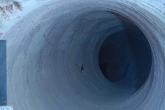 Gallery of an opal mine in Cober Pedy Australia